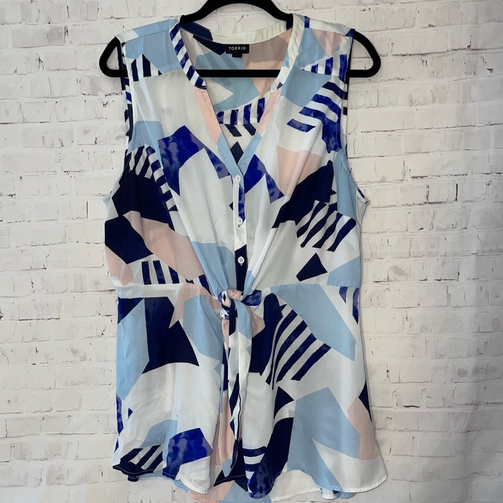 NWOT Torrid Sheer Blouse